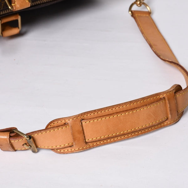 LOUIS VUITTON Keepall Bandouliere 45 Boston Bag M41418 Monogram Brown Gold Hardware Good Condition Used 4a000580