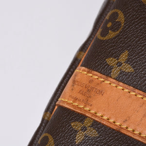 LOUIS VUITTON Monogram Keepall Bandouliere 50 Brown M41416 Boston Bag Good Condition Used 4a000582