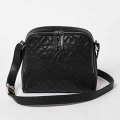 CHANEL シャネル ショルダーバッグ 11番台 ココマーク キャビアスキン レザー ブラック シルバー金具 美品 中古 4a005891