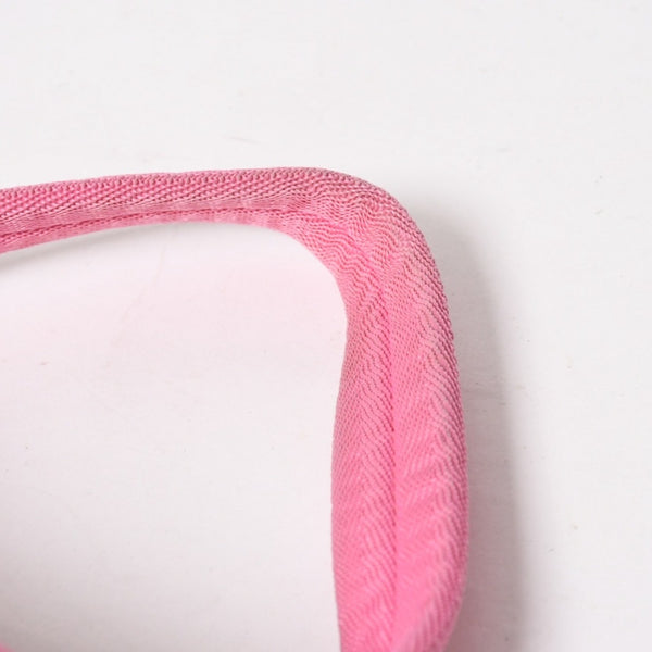 PRADA Hobo One Shoulder Bag Triangle Logo Triangle Logo Plate Nylon Pink Used 4a005829