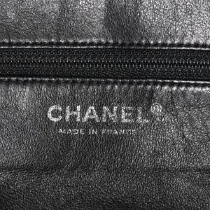 CHANEL シャネル ショルダーバッグ 11番台 ココマーク キャビアスキン レザー ブラック シルバー金具 美品 中古 4a005891