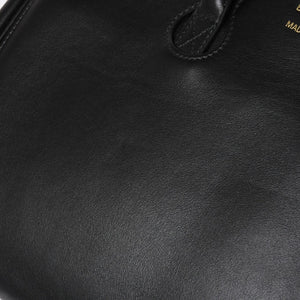 極美品 BALENCIAGA バレンシアガ ベルエアー ミディアム キャリーオール レザー 2WAY ハンドバッグ ブラック ゴールド金具 812545 中古 4a005863
