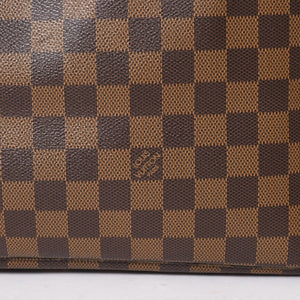 LOUIS VUITTON ルイヴィトン ネヴァーフルGM トートバッグ N51106 ダミエ エベヌ ブラウン 旧型 ゴールド金具 美品 中古 4a003137