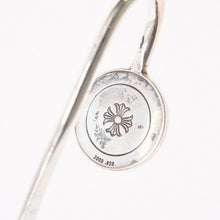 画像をギャラリービューアに読み込む, 極美品 CHROME HEARTS クロムハーツ BOOK MARKER ANGEL MEDAL ブックマーク エンジェルメダル しおり 重量約16.6g シルバー925 中古 4a005939
