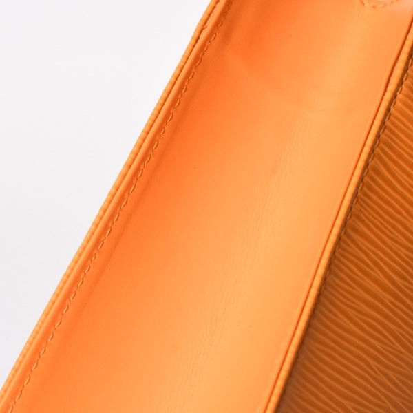 LOUIS VUITTON ルイヴィトン サックプラGM トートバッグ ビジネスバッグ スクエア型 エピ エピレザー オレンジ ゴールド金具 M5908H 美品 中古 4a005832