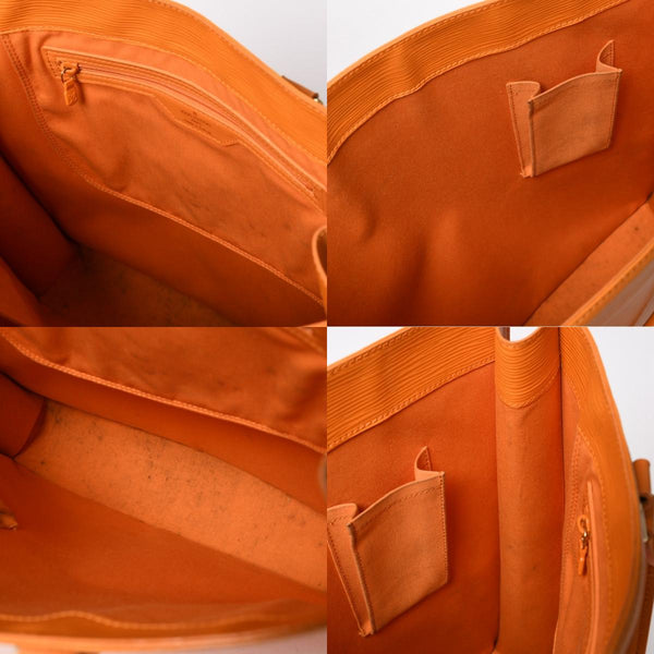 LOUIS VUITTON ルイヴィトン サックプラGM トートバッグ ビジネスバッグ スクエア型 エピ エピレザー オレンジ ゴールド金具 M5908H 美品 中古 4a005832