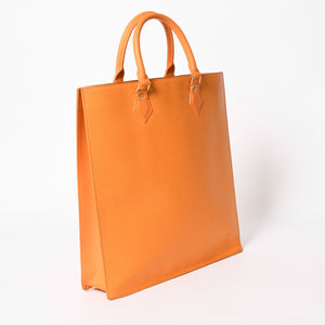 LOUIS VUITTON ルイヴィトン サックプラGM トートバッグ ビジネスバッグ スクエア型 エピ エピレザー オレンジ ゴールド金具 M5908H 美品 中古 4a005832