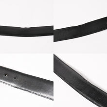 画像をギャラリービューアに読み込む, CHROME HEARTS クロムハーツ クロウ タロン ベルト レザーベルト 希少 シルバー925 ブラック シルバー金具 サイズ30 美品 中古 4a005986