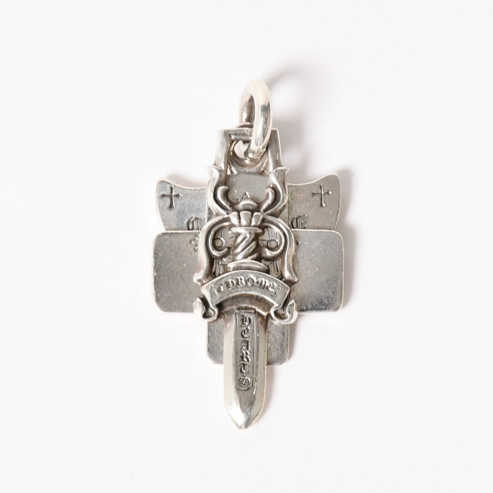 CHROME HEARTS クロムハーツ 3 TRINKETS 3トリンケッツ チャーム ペンダントトップ 重量約20.42g スターリングシルバー 美品 中古 4a005921
