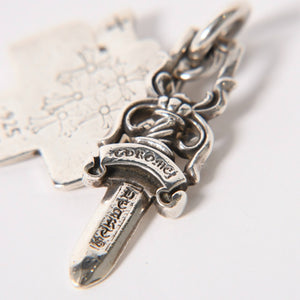 CHROME HEARTS クロムハーツ 3 TRINKETS 3トリンケッツ チャーム ペンダントトップ 重量約20.42g スターリングシルバー 美品 中古 4a005921