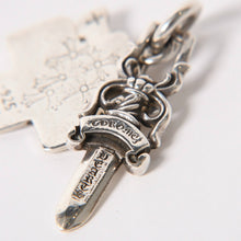 画像をギャラリービューアに読み込む, CHROME HEARTS クロムハーツ 3 TRINKETS 3トリンケッツ チャーム ペンダントトップ 重量約20.42g スターリングシルバー 美品 中古 4a005921