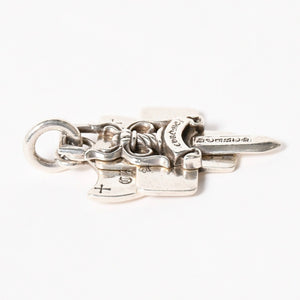 CHROME HEARTS クロムハーツ 3 TRINKETS 3トリンケッツ チャーム ペンダントトップ 重量約20.42g スターリングシルバー 美品 中古 4a005921