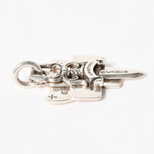 画像をギャラリービューアに読み込む, CHROME HEARTS クロムハーツ 3 TRINKETS 3トリンケッツ チャーム ペンダントトップ 重量約20.42g スターリングシルバー 美品 中古 4a005921