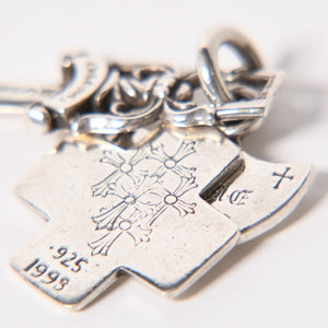 CHROME HEARTS クロムハーツ 3 TRINKETS 3トリンケッツ チャーム ペンダントトップ 重量約20.42g スターリングシルバー 美品 中古 4a005921
