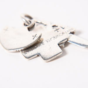 CHROME HEARTS クロムハーツ 3 TRINKETS 3トリンケッツ チャーム ペンダントトップ 重量約20.42g スターリングシルバー 美品 中古 4a005921