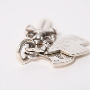 CHROME HEARTS クロムハーツ 3 TRINKETS 3トリンケッツ チャーム ペンダントトップ 重量約20.42g スターリングシルバー 美品 中古 4a005921