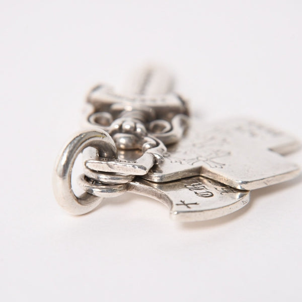CHROME HEARTS クロムハーツ 3 TRINKETS 3トリンケッツ チャーム ペンダントトップ 重量約20.42g スターリングシルバー 美品 中古 4a005921