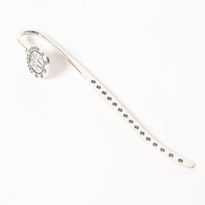 極美品 CHROME HEARTS クロムハーツ BOOK MARKER ANGEL MEDAL ブックマーク エンジェルメダル しおり 重量約16.6g シルバー925 中古 4a005939