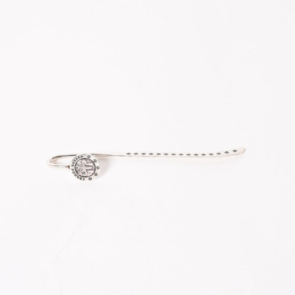 極美品 CHROME HEARTS クロムハーツ BOOK MARKER ANGEL MEDAL ブックマーク エンジェルメダル しおり 重量約16.6g シルバー925 中古 4a005939