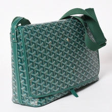 画像をギャラリービューアに読み込む, 新品同様 GOYARD ゴヤール カペシアン バッグMM ショルダーバッグ CAPETIMMLTY09CG09P グリーン シルバー金具 中古 4a005864