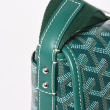 画像をギャラリービューアに読み込む, 新品同様 GOYARD ゴヤール カペシアン バッグMM ショルダーバッグ CAPETIMMLTY09CG09P グリーン シルバー金具 中古 4a005864
