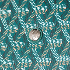 新品同様 GOYARD ゴヤール カペシアン バッグMM ショルダーバッグ CAPETIMMLTY09CG09P グリーン シルバー金具 中古 4a005864