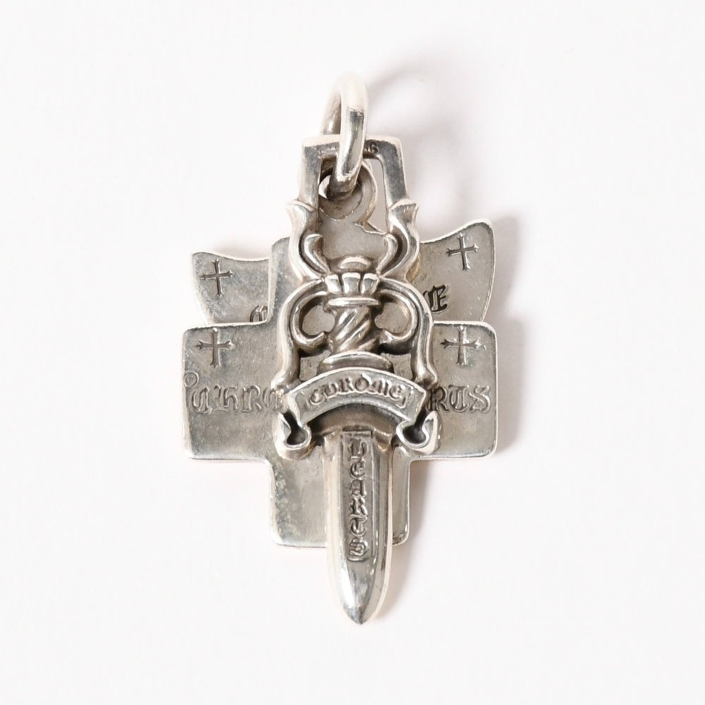 CHROME HEARTS クロムハーツ 3トリンケッツ ペンダント トップ 重量約22.33g .925 1989 1998刻印 ダガー クロス アンカー シルバー925 美品 中古 4a005922