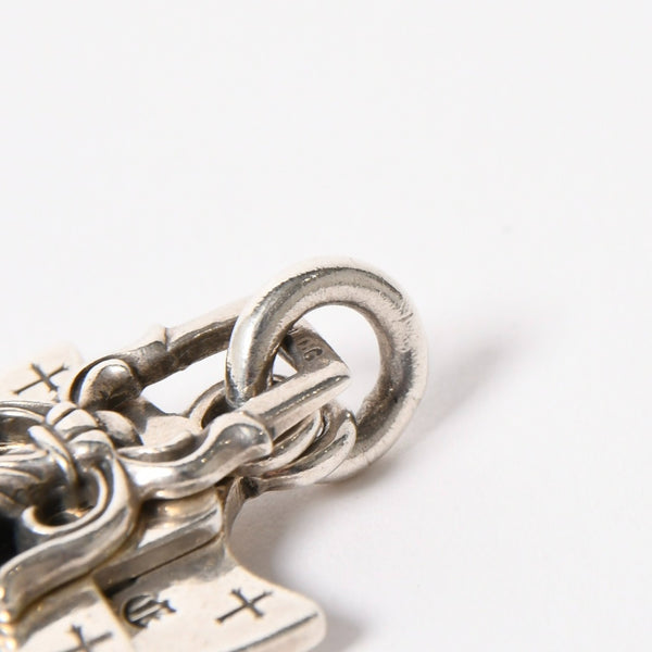 CHROME HEARTS クロムハーツ 3トリンケッツ ペンダント トップ 重量約22.33g .925 1989 1998刻印 ダガー クロス アンカー シルバー925 美品 中古 4a005922