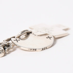 CHROME HEARTS クロムハーツ 3トリンケッツ ペンダント トップ 重量約22.33g .925 1989 1998刻印 ダガー クロス アンカー シルバー925 美品 中古 4a005922