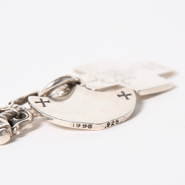 CHROME HEARTS クロムハーツ 3トリンケッツ ペンダント トップ 重量約22.33g .925 1989 1998刻印 ダガー クロス アンカー シルバー925 美品 中古 4a005922