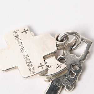 CHROME HEARTS クロムハーツ 3トリンケッツ ペンダント トップ 重量約22.33g .925 1989 1998刻印 ダガー クロス アンカー シルバー925 美品 中古 4a005922