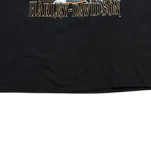 画像をギャラリービューアに読み込む, HARLEY DAVIDSON ハーレーダヴィッドソン 00's 半袖Tシャツ ブラック ナイアガラフォールズ カナダ 古着 美品 中古 4a005845