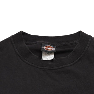 HARLEY DAVIDSON ハーレーダヴィッドソン 00's 半袖Tシャツ サイズL ウィリー G ダビッドソン 100周年記念 ブラック 古着 美品 中古 4a005851