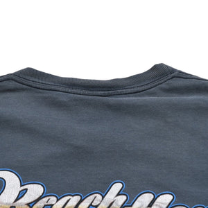 HARLEY DAVIDSON ハーレーダヴィッドソン 00's 半袖Tシャツ サイズL ブルーグレー シャーロット ノースカロライナ 古着 美品 中古 4a005854
