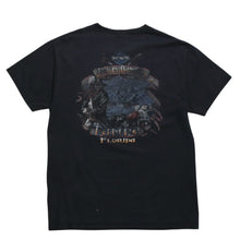 画像をギャラリービューアに読み込む, HARLEY DAVIDSON ハーレーダヴィッドソン 00's 半袖Tシャツ ブラック コットン フロリダ タンパ 古着 美品 中古 4a005846