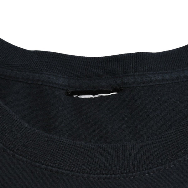 HARLEY DAVIDSON ハーレーダヴィッドソン 00's 半袖Tシャツ ブラック Brian's ブライアンズ ラングホーン 古着 美品 中古 4a005844