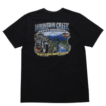 画像をギャラリービューアに読み込む, HARLEY DAVIDSON ハーレーダヴィッドソン 00's 半袖Tシャツ サイズL ブラック ジョージア ダルトン 古着 美品 中古 4a005852