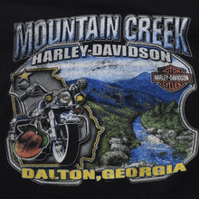 画像をギャラリービューアに読み込む, HARLEY DAVIDSON ハーレーダヴィッドソン 00's 半袖Tシャツ サイズL ブラック ジョージア ダルトン 古着 美品 中古 4a005852