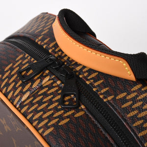 新品同様品 LOUIS VITTON ルイヴィトン ダミエジャイアント キャンバスバックパック リュック N40380 ブラウン 中古 4a005868