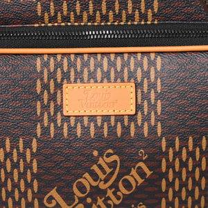 新品同様品 LOUIS VITTON ルイヴィトン ダミエジャイアント キャンバスバックパック リュック N40380 ブラウン 中古 4a005868