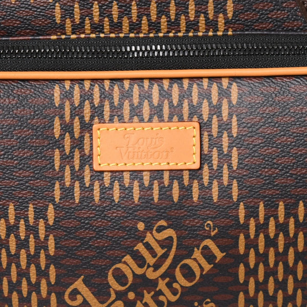 新品同様品 LOUIS VITTON ルイヴィトン ダミエジャイアント キャンバスバックパック リュック N40380 ブラウン 中古 4a005868