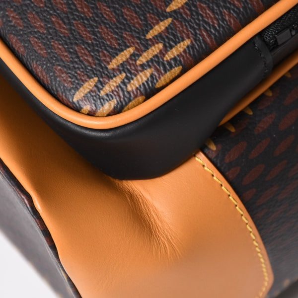 新品同様品 LOUIS VITTON ルイヴィトン ダミエジャイアント キャンバスバックパック リュック N40380 ブラウン 中古 4a005868