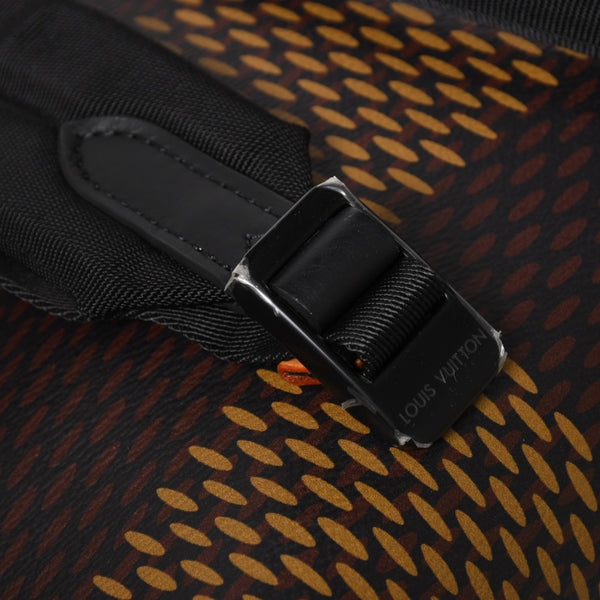 新品同様品 LOUIS VITTON ルイヴィトン ダミエジャイアント キャンバスバックパック リュック N40380 ブラウン 中古 4a005868