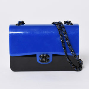 CHANEL シャネル ミニ イヴニングバッグ チェーンショルダーバッグ AS2534 ランダム番台 ココマーク プレキシグラス 美品 中古 4a000520