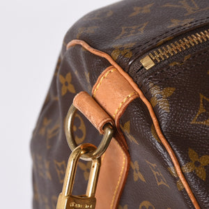 LOUIS VUITTON Keepall Bandouliere 60 Boston Bag M41412 Monogram PVC Tanned Leather Brown Good Condition Used 4a000585