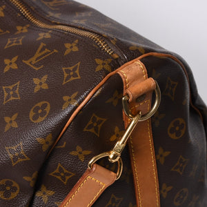 LOUIS VUITTON Keepall Bandouliere 60 Boston Bag M41412 Monogram PVC Tanned Leather Brown Good Condition Used 4a000585