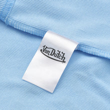 将图片加载到图库查看器中。 新品未使用 Von Dutch ボンダッチ リブタンクトップ ノースリーブ 7VND9A8206NV サイズM アイスブルー レディース 中古 4a005857