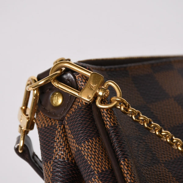 極美品 LOUIS VUITTON ルイヴィトン ポシェット エヴァ モノグラム M95567 ブラウン ゴールド金具 中古 4a005824