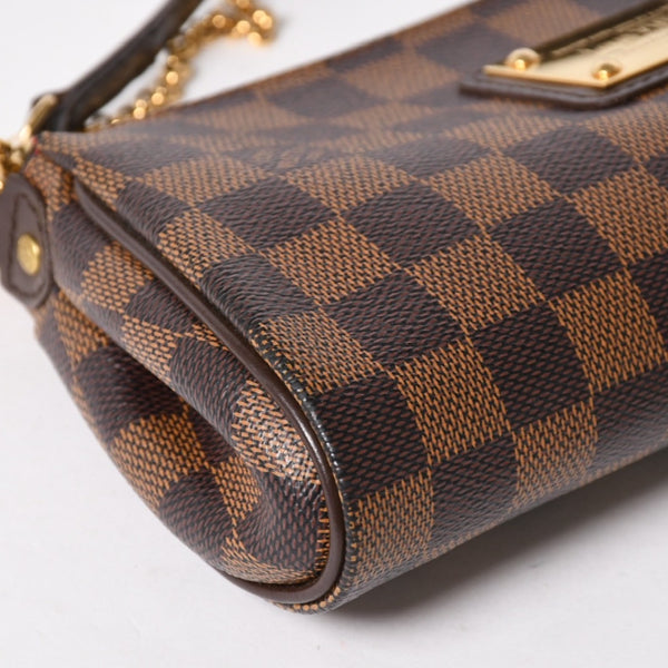 極美品 LOUIS VUITTON ルイヴィトン ポシェット エヴァ モノグラム M95567 ブラウン ゴールド金具 中古 4a005824