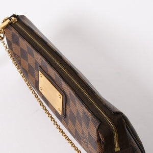 極美品 LOUIS VUITTON ルイヴィトン ポシェット エヴァ モノグラム M95567 ブラウン ゴールド金具 中古 4a005824